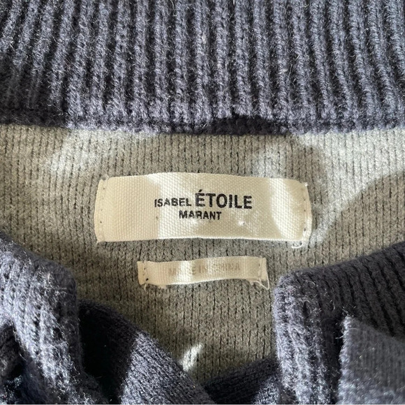 Isabel Marant Etoile Dark Midnight Kaylyn Sweater Size 42 - Picture 4 of 9